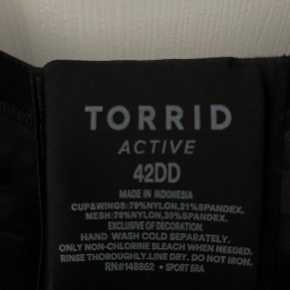 Mid Impact Underwire Print Active Sports Bra - Picture 3 of 5